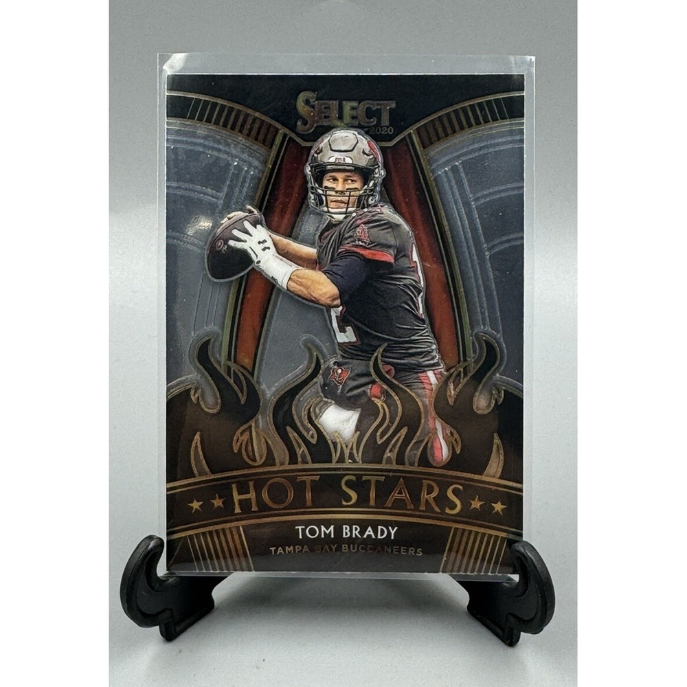 2020 Panini Select #HS1 Tom Brady Hot Stars Insert‎ Buccaneers TB12